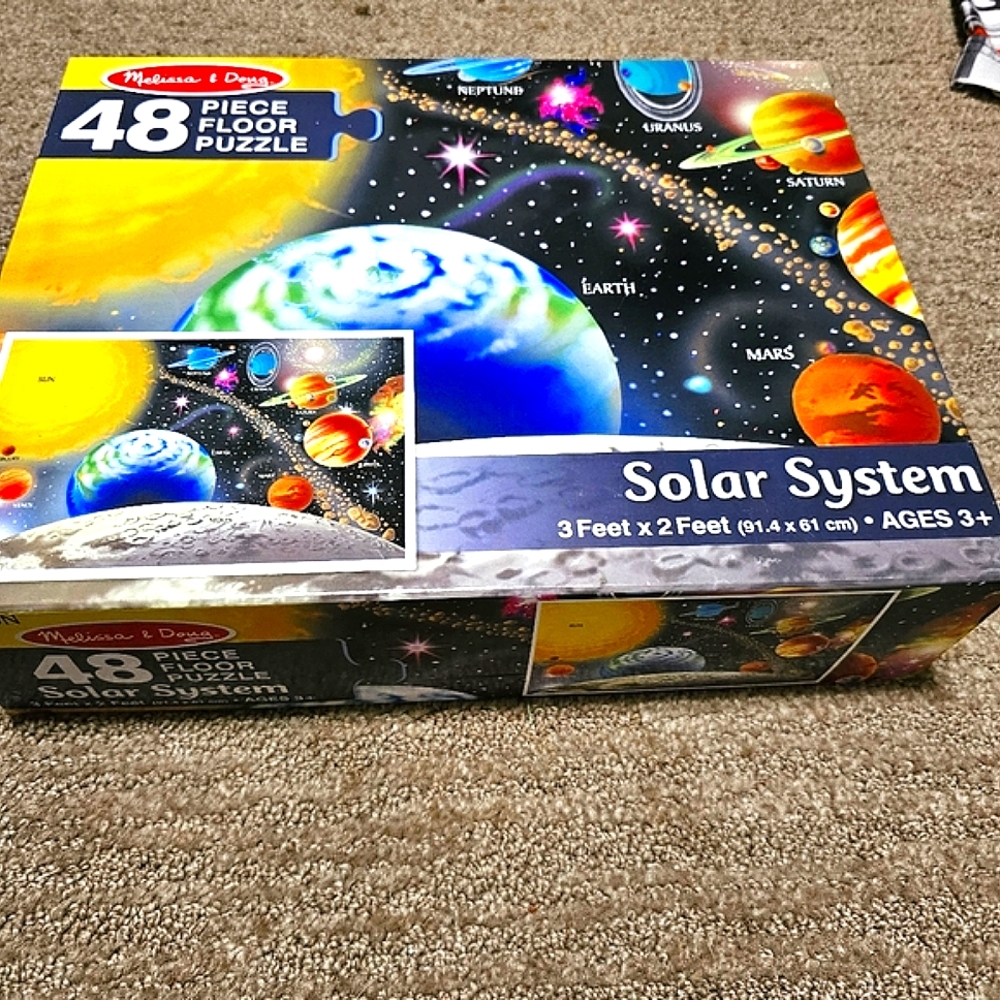 Space Floor Size Puzzle